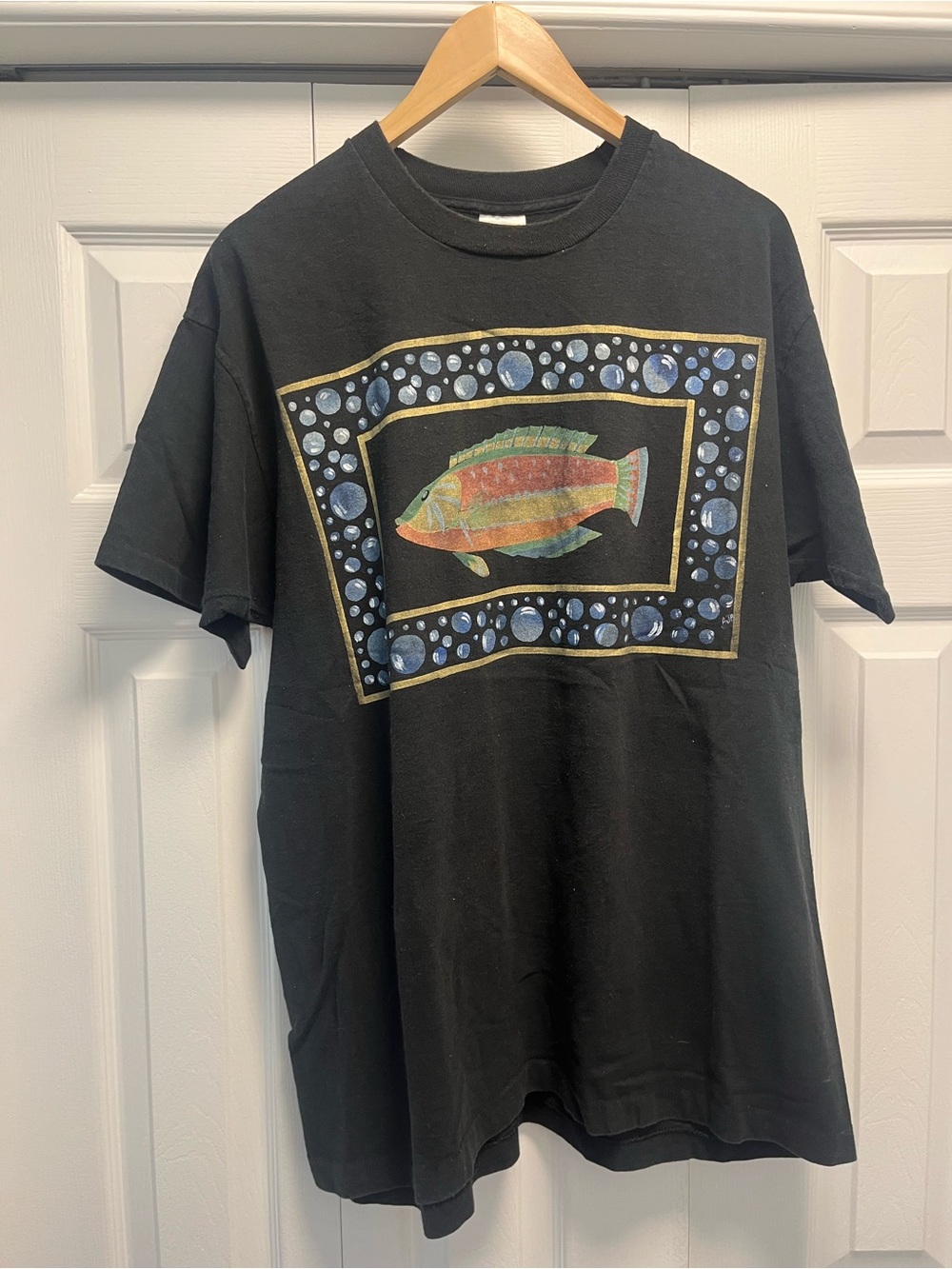 1990s Fish Graphic T-shirt